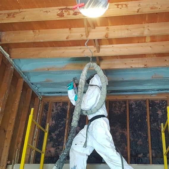 attic spray foam insulation