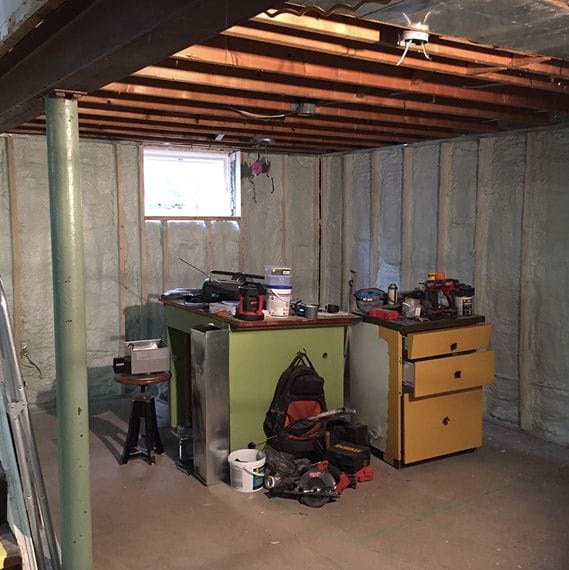Garage insulation